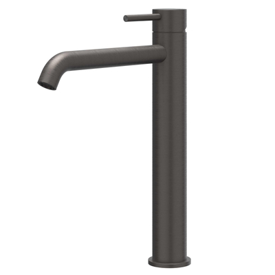 IVY Concord Wastafelmengkraan - opbouw - verhoogd - coldstart - RVS316 - geborsteld carbon black PVD