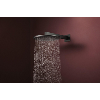 Hansgrohe Raindance alive hoofddouche 300 2 jet wand Brushed Black Chrome (antraciet)