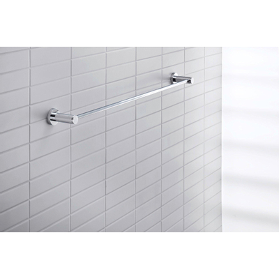 Duravit D-code Handdoekhouder - 80cm - hoogglans chroom