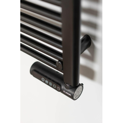 Eurom Sani-Towel 750 Radiateur électrique serviette 105x50cm 750watt Noir