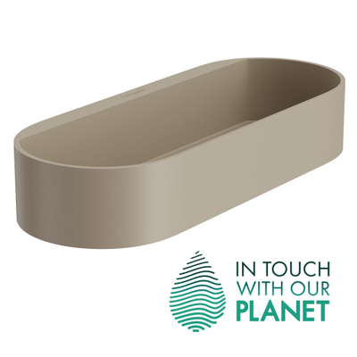Hansgrohe WallStoris Planet Edition Opbergmandje - gerecycled - mat zand (beige)