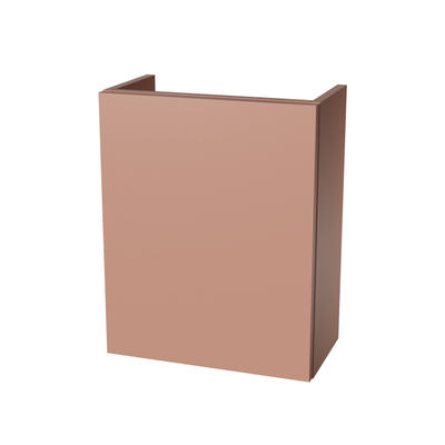 GO by Van Marcke Vikos fonteinset - 40cm - deur rechts - kraangat rechts - soft coral (roze)