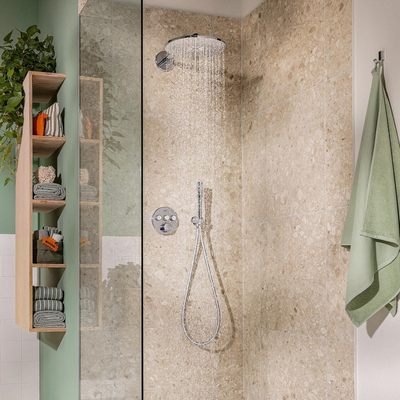 GROHE QuickFix Precision SmartControl Système de douche encastré - tête de douche Vitalio SmartActive 310 - chrome.