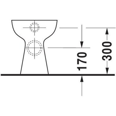 Duravit Bambi cuvette pour enfants à poser à chasse directe PK blanc