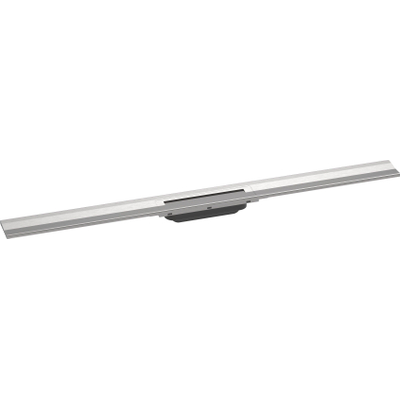 Hansgrohe RainDrain Flex Douchegoot - 100cm - inkortbaar - wandmontage - brushed stainless steel