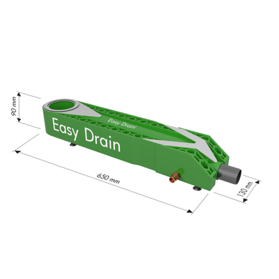 Easy Drain Siphon WTW Système économie chauffage kiwa sans Multi canniveau/ Mult Aqua puits