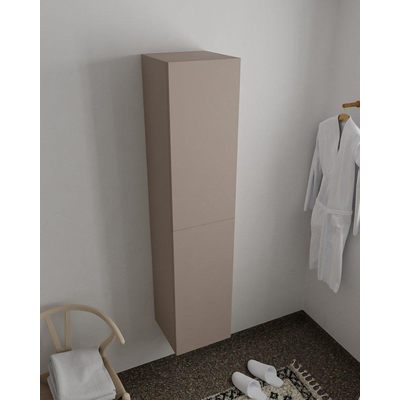 MONDIAZ BEAM Kolomkast - 160cm - 2 deuren - Smoke