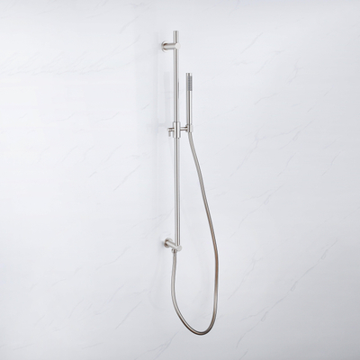 FugaFlow Eccelente Acces Glijstang met geïntegreerde wandaansluitbocht - 90cm - Geborsteld RVS PVD (RVS)