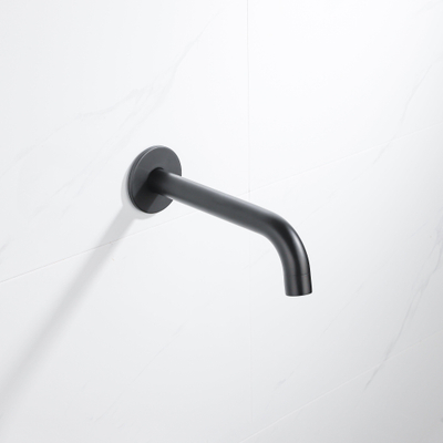 FugaFlow Eccelente Acces uitloop - 22cm inkortbaar - mat zwart