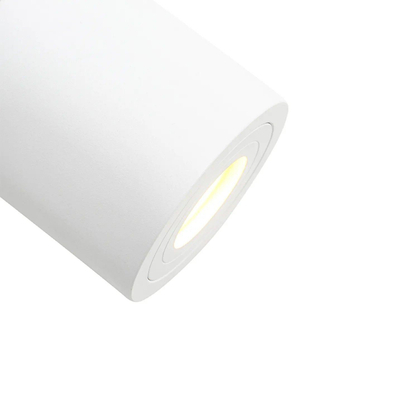 QAZQA Capa spot de salle de bains en surface - 9x9x9,5cm - rond - blanc mat