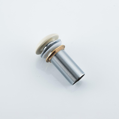 QeramiQ Dely Verlengde Klikwaste Afvoerplug - keramiek - beige