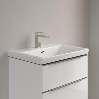 Villeroy & Boch Subway 3.0 Lavabo - 650 x 470 x 165 mm - Blanc Alpin CeramicPlus - avec trop-plein