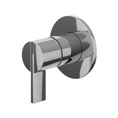 IVY Pact Garniture - pour mitigeur de douche encastré - monocommande - rosace ronde - Chrome