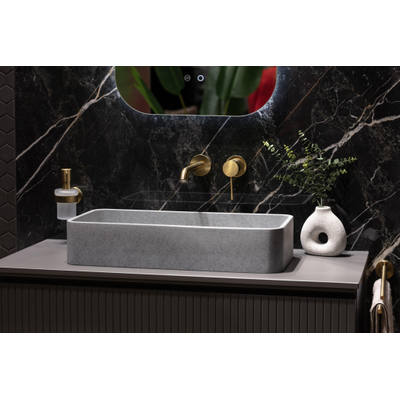 Saniclass Tops Plan de travail - 100x1.5x46cm - mat anthracite