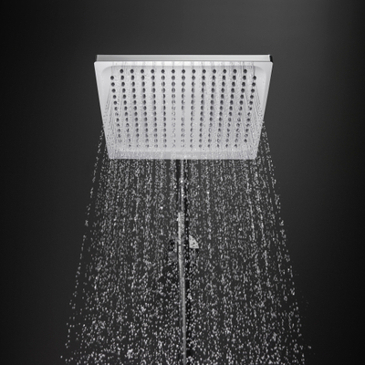 Hansgrohe Crometta E - 240 - 1jet - hoofddouche 24x24cm lage druk - 0.2 bar - met regenstraal - hoogglans chroom