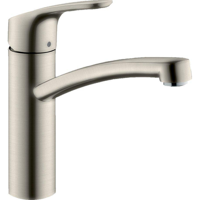 Hansgrohe Focus m41 Eengreeps keukenmengkraan - 160 - rvs look