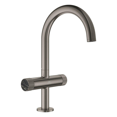 Grohe Atrio private collection L-size wastafelmengkraan m/grepen graphite geb.