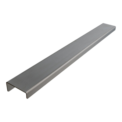 BRAUER Meubelgreep opleg - 30cm - model A - materiaal RVS - RVS geborsteld