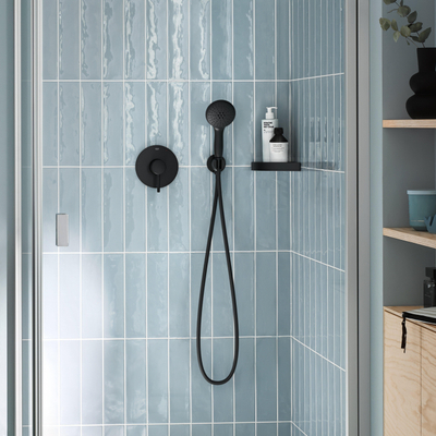GROHE Vitalio Flexible de douche - 150cm - longue durée - noir mat