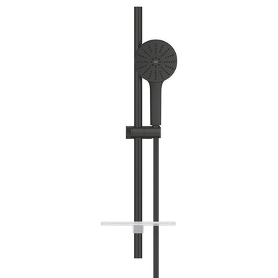 Grohe Start Edge Badmengkraan - Vitalio Joy badset - ronde handdouche - 3 straalsoorten - met houder - matte black (mat zwart)