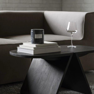 Scented Marble Candle | H 11 cm, Ø 10 cm Marmor-Duftkerze