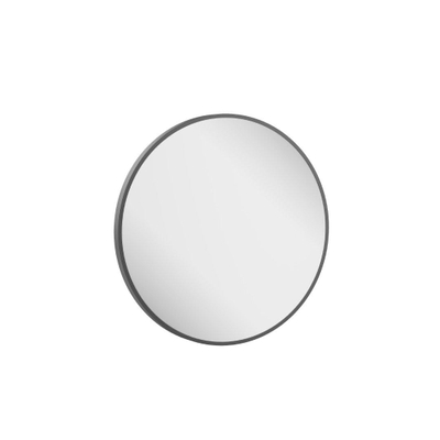 Crosswater Infinity Spiegel rond - 60cm - geborsteld slate gunmetal (antraciet)