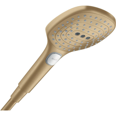 Hansgrohe Raindance - select E - handdouche - ecosmart - geborsteld brons