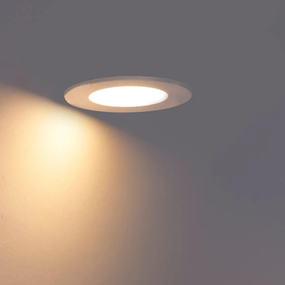 QAZQA Blanca Inbouwspot - 9x9cm - incl. LED - 3 staps dimbaar - IP44 - mat wit