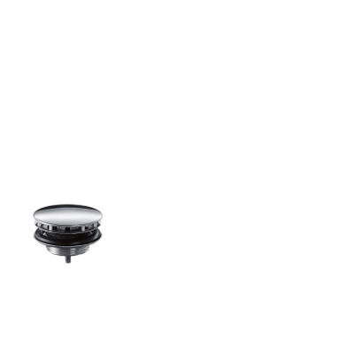 Hansgrohe bonde de vidage universelle pour lavabo/bidet noir mat