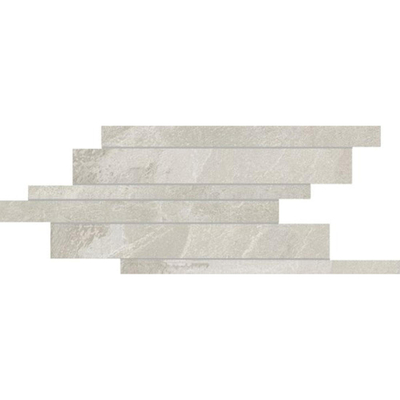 Florim Naturalstone Carreau mosaïque - 21x40cm - 9mm - rectifié - R10 - White (Blanc)