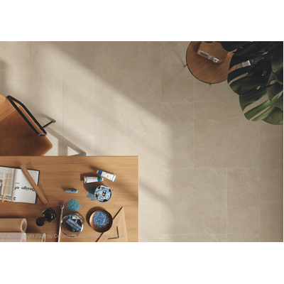 Terravito Solido wand- en vloertegel - 59.5x59.5cm - 8mm - gerectificeerd - antislip - Natuursteen look - Clay