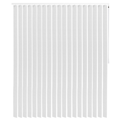 Intensions Store à lamelles 150x180x9cm lamelles 8.9cm PVC avec cadre matière synthétique Blanc