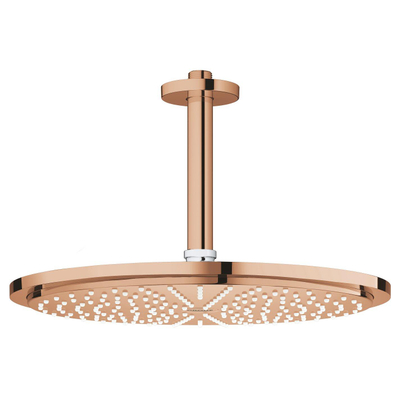 Grohe Rainshower Cosmopolitan 310 Hoofddouche - 31cm - 1 straalsoort - plafondarm 14.2cm - warm sunset (koper)