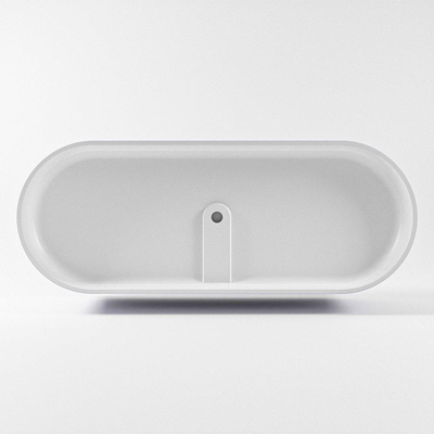 MONDIAZ NOBLE Baignoire autoportante - 180x75cm - couleur Plata / Talc