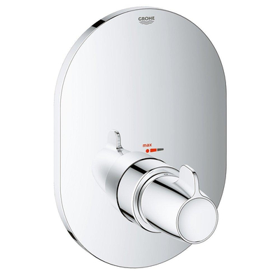 Grohe Grohtherm Special Mitigeur thermostatique encastré - 1 bouton - butée de température - chromé