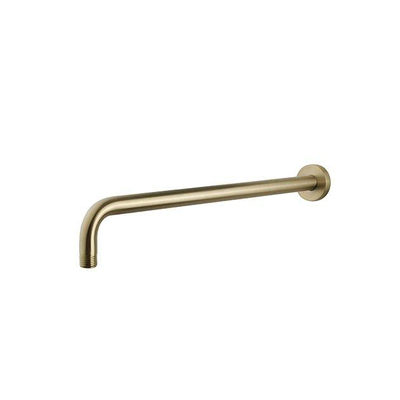 Wiesbaden Doucheset inbouw (wandarm, hoofddouche 30cm, handdoucheset) Geborsteld Messing *exclusief afbouw + inbouwdeel SHOWROOMMODEL BESCHADIGD - OUTLET UDEN