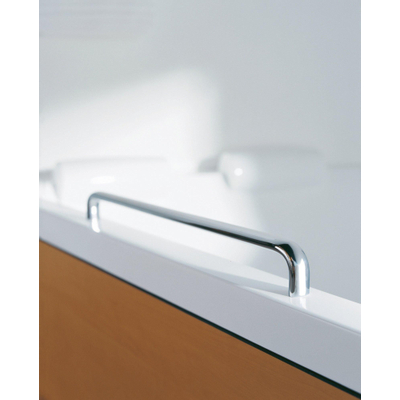 Duravit Paiova Kunststof bad acryl afgeschuind links - 180x140x46cm - zonder poten - glans wit