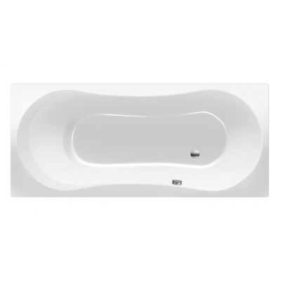 Xenz Dominica Baignoire-douche - 170x75x47 - évacuation en bout - acrylique - blanc