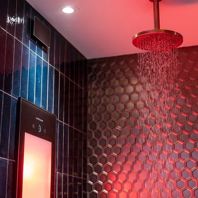 Sunshower ventilatierooster 15x9cm voor Pure en Pure Xl en Deluxe glas zwart