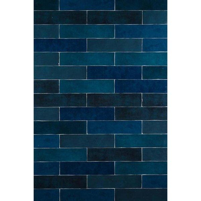 SAMPLE Ceralto Tavola Core Carreau mural 6x25cm 10mm pâte blanche Marine