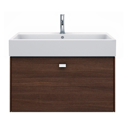 Duravit Vero air (meubel) wastafel - met kraangat - met overloop - 80x47cm - met wondergliss - wit
