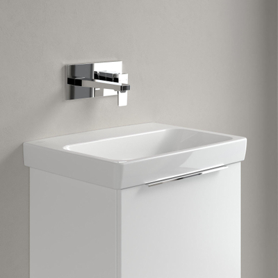 Villeroy & boch Architectura Lavabo - 42x55cm - dessous rectifié - sans trou de robinet - CeramicPlus - blanc alpin