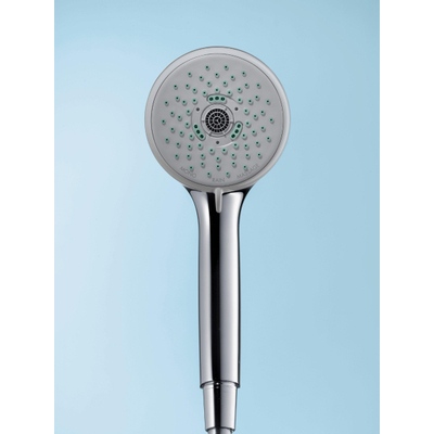 Hansgrohe Croma 100 handdouche - 10cm - 1 straalsoort - stainless steel optic (rvs)