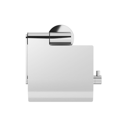 Tiger Boston Toiletrolhouder - met klep - gepolijst RVS SHOWROOMMODEL