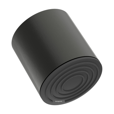 Hansgrohe Pulsify S douche de tête - 10.5cm - 1 jet - brushed black chrome (noir)