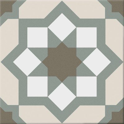 Cifre Ceramica Hidra carrelage mural et de sol - 20x20cm - 8.6mm - Carré - Hidra Capri Chaud