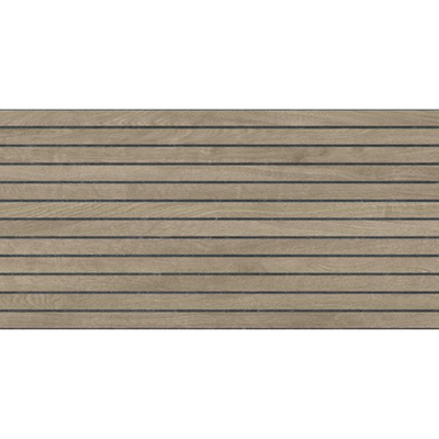 SAMPLE Ceralto Ravello Oak Decor-strip - 60x120cm - 8.2mm - gerectificeerd - Aural black