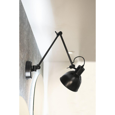 Looox Light collection applique murale - 2 bras - réglable - noir mat