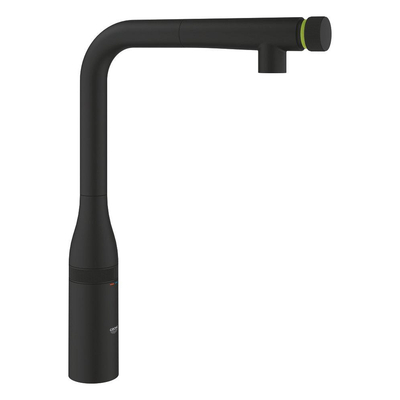 Grohe Essence SmartControl Keukenmengkraan - L-uitloop - phantom black (zwart)