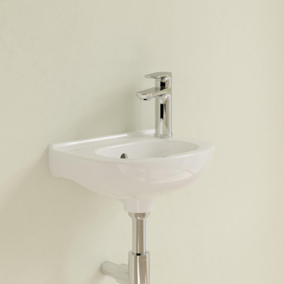 Villeroy & Boch O.novo Lave-mains 36x27.5cm trou pour robinet gauche blanc